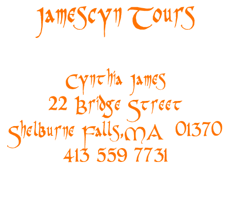 Contact Jamescyn Tours